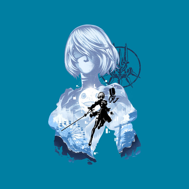 Project YorHa-None-Polyester-Shower Curtain-hypertwenty