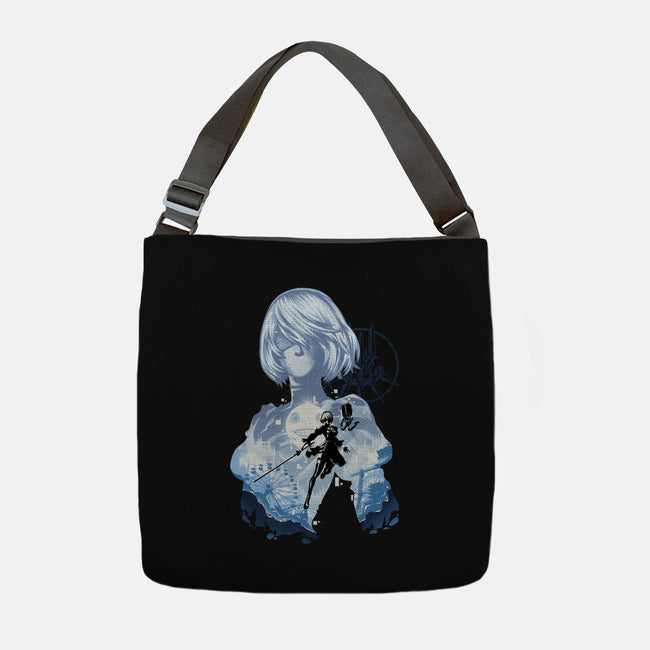 Project YorHa-None-Adjustable Tote-Bag-hypertwenty