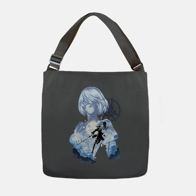 Project YorHa-None-Adjustable Tote-Bag-hypertwenty