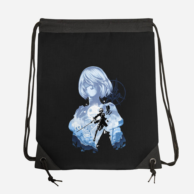 Project YorHa-None-Drawstring-Bag-hypertwenty