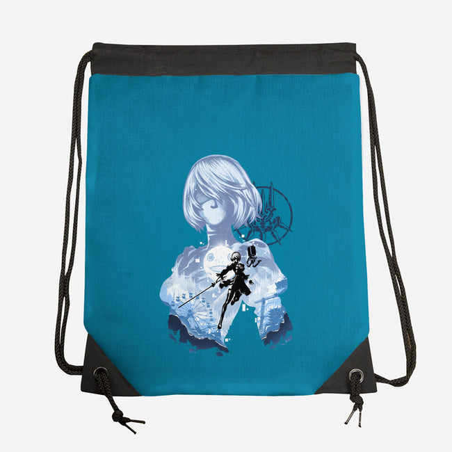 Project YorHa-None-Drawstring-Bag-hypertwenty