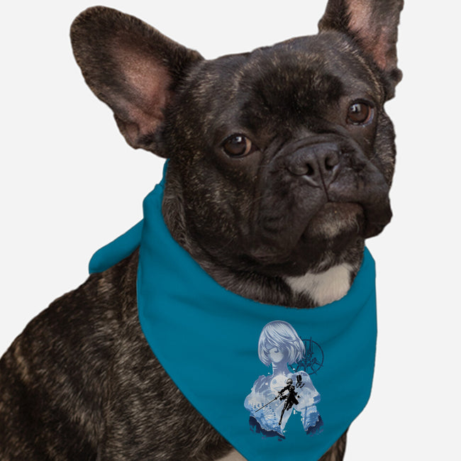 Project YorHa-Dog-Bandana-Pet Collar-hypertwenty