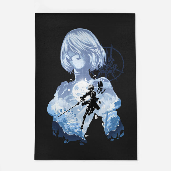 Project YorHa-None-Indoor-Rug-hypertwenty