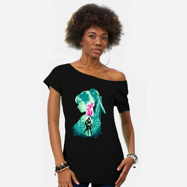 Project Eve-Womens-Off Shoulder-Tee-hypertwenty