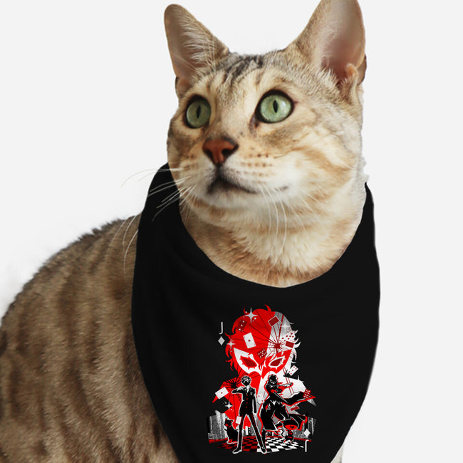 The Trickster-Cat-Bandana-Pet Collar-hypertwenty