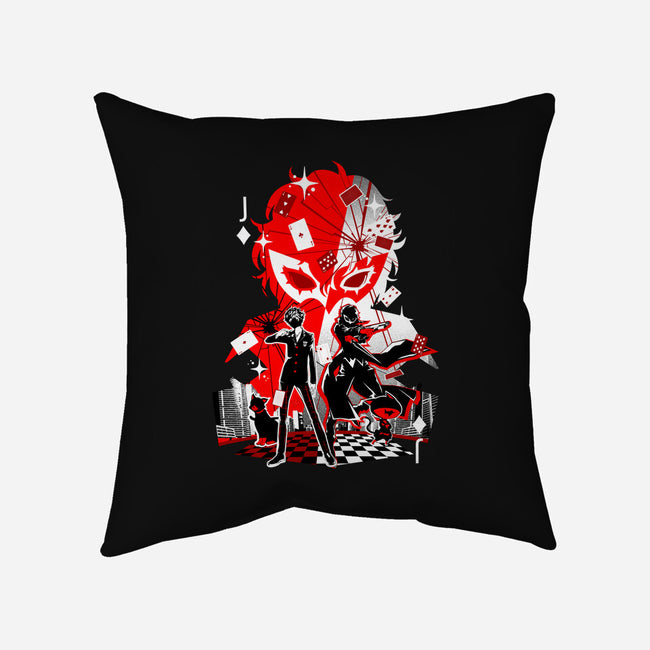 The Trickster-None-Removable Cover-Throw Pillow-hypertwenty