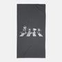 Black And White Road-None-Beach-Towel-turborat14