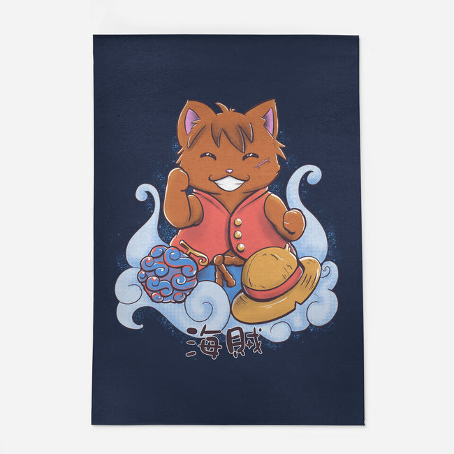 Pirate Maneki Neko-None-Outdoor-Rug-ellr