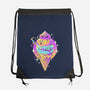 New Ice Quest-None-Drawstring-Bag-ilustrata