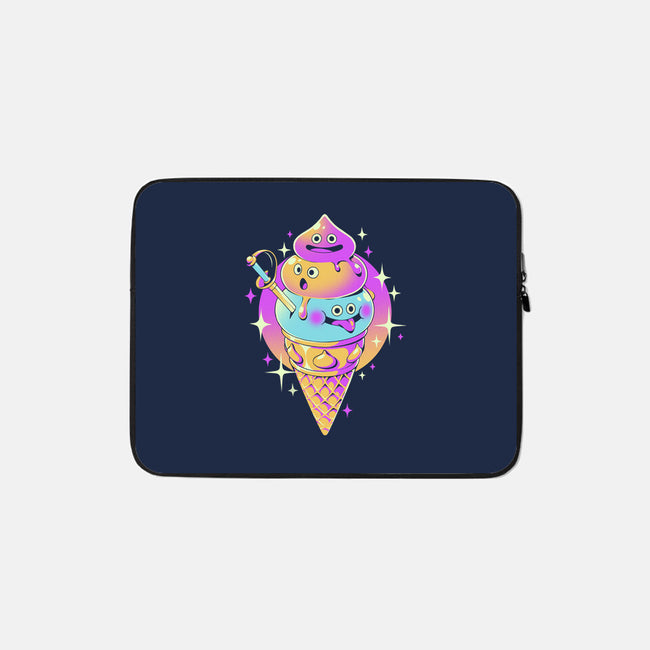 New Ice Quest-None-Zippered-Laptop Sleeve-ilustrata