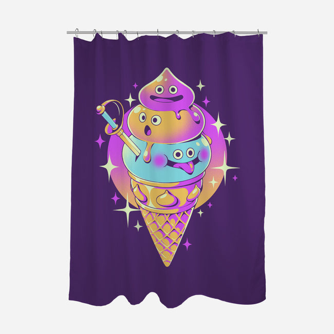 New Ice Quest-None-Polyester-Shower Curtain-ilustrata