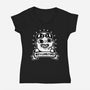 Wot A Luvely Day-Womens-V-Neck-Tee-demonigote