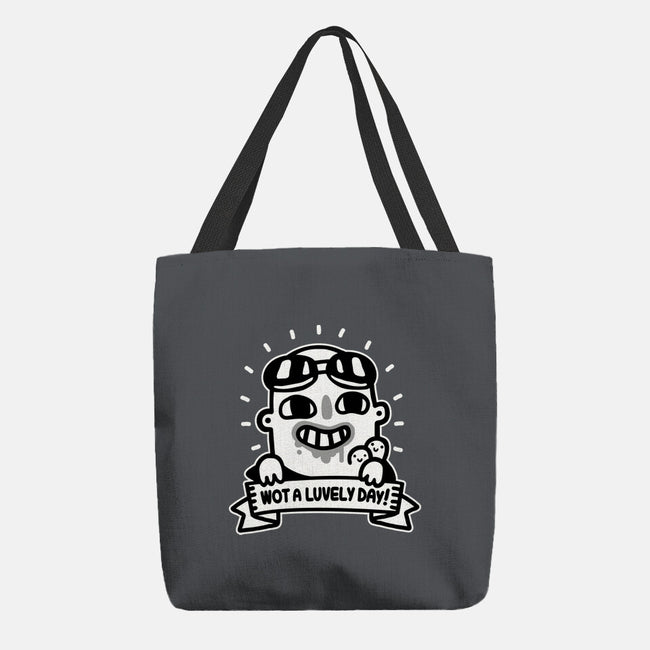 Wot A Luvely Day-None-Basic Tote-Bag-demonigote