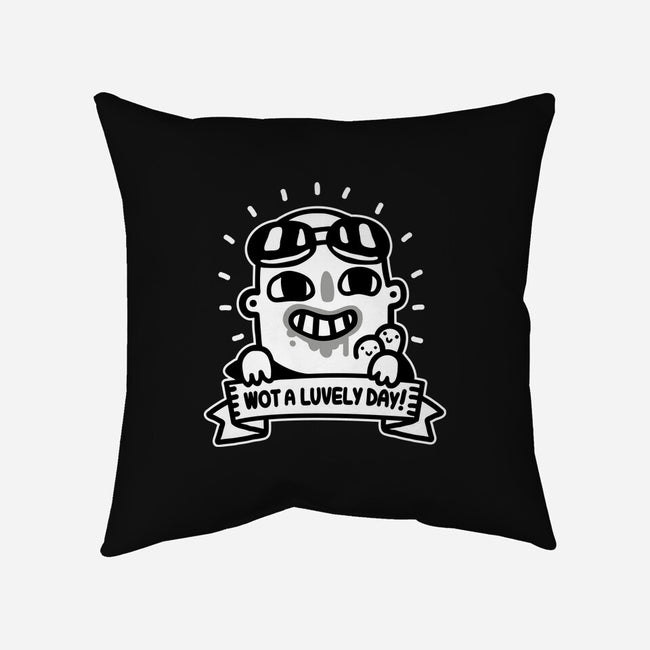 Wot A Luvely Day-None-Removable Cover w Insert-Throw Pillow-demonigote