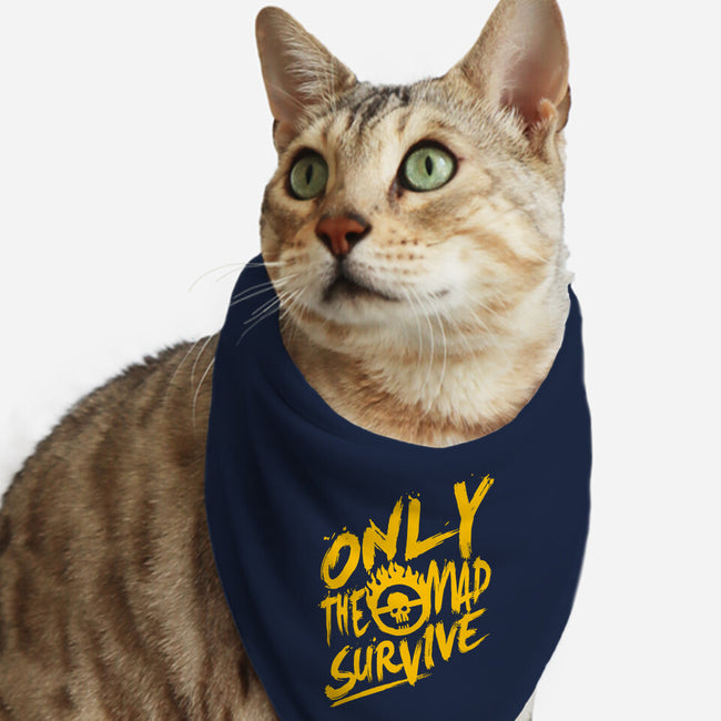 Only The Mad-Cat-Bandana-Pet Collar-demonigote