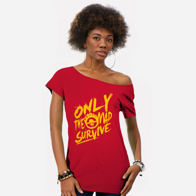 Only The Mad-Womens-Off Shoulder-Tee-demonigote