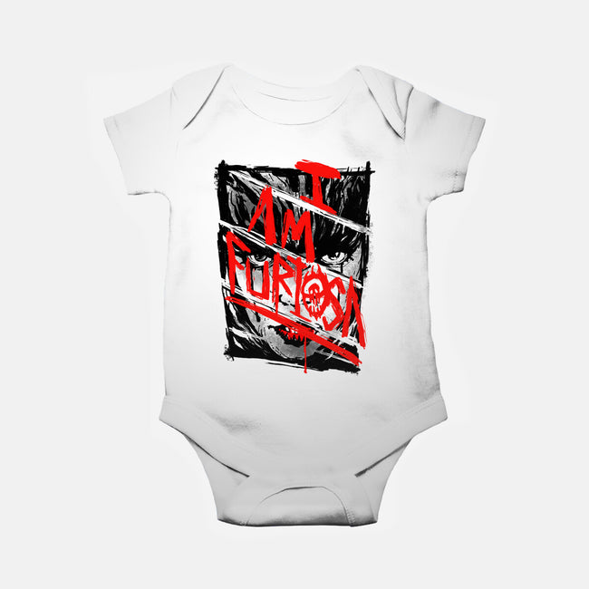 I Am Furiosa-Baby-Basic-Onesie-demonigote