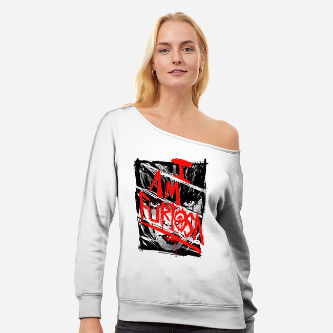 I Am Furiosa-Womens-Off Shoulder-Sweatshirt-demonigote
