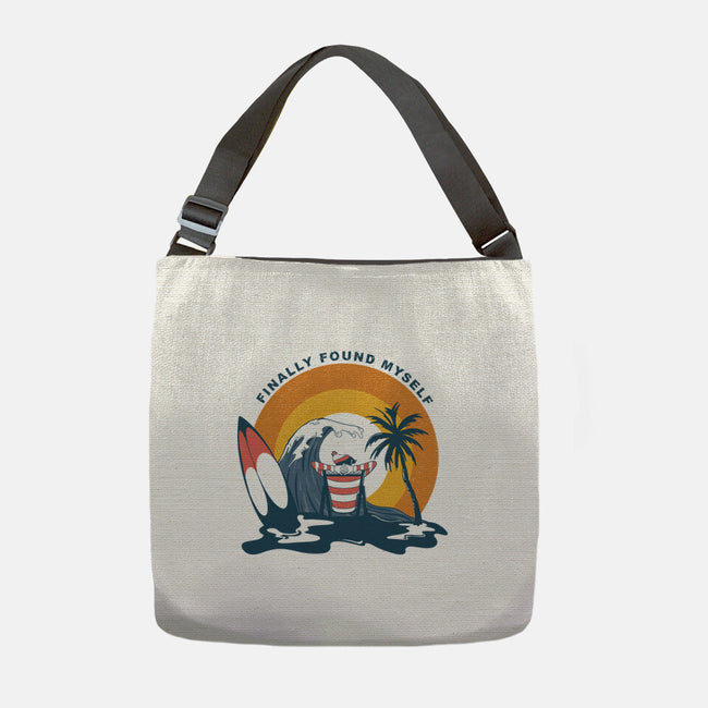 Finally Found Myself-None-Adjustable Tote-Bag-Claudia