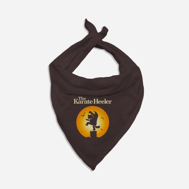 The Karate Heeler-Cat-Bandana-Pet Collar-retrodivision