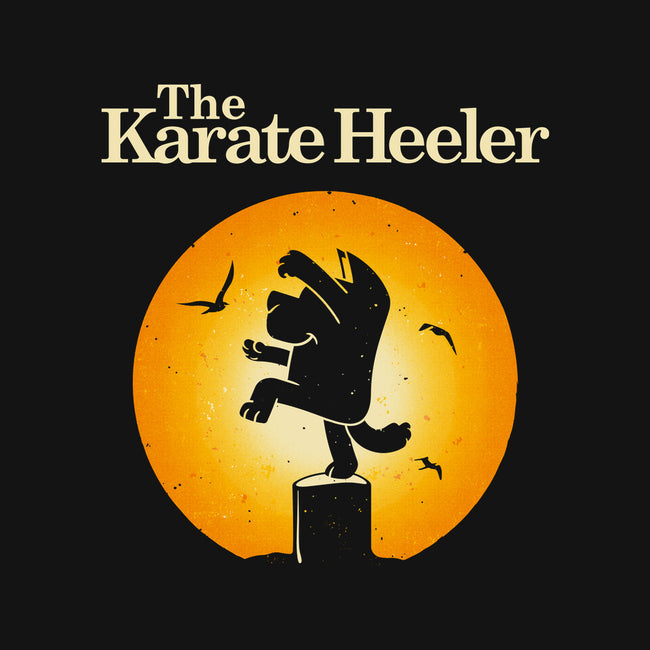 The Karate Heeler-Unisex-Basic-Tee-retrodivision