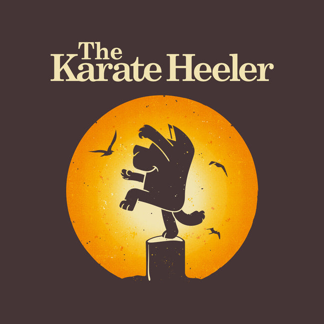 The Karate Heeler-None-Polyester-Shower Curtain-retrodivision