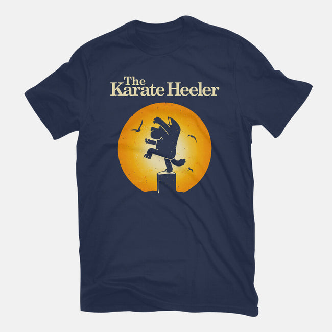 The Karate Heeler-Unisex-Basic-Tee-retrodivision