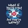 What If You're Right-Womens-Fitted-Tee-NemiMakeit