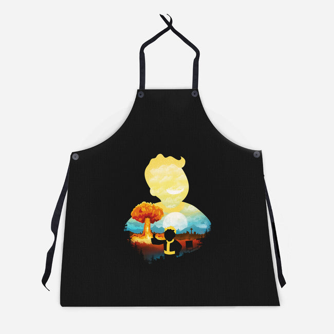 Nuka Landscape-Unisex-Kitchen-Apron-dandingeroz