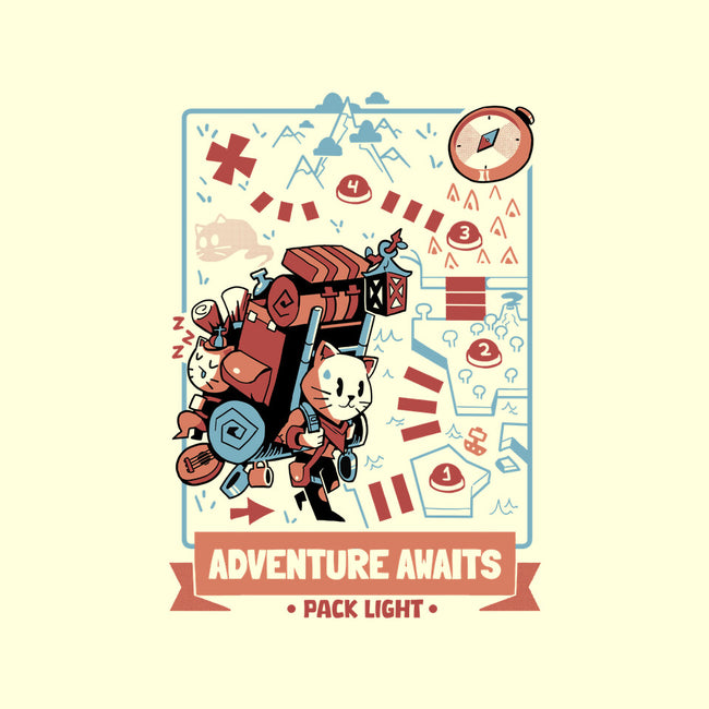 Adventure Awaits Pack Light-None-Removable Cover-Throw Pillow-Heyra Vieira