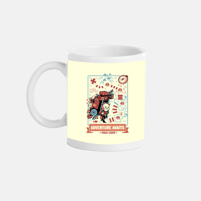 Adventure Awaits Pack Light-None-Mug-Drinkware-Heyra Vieira