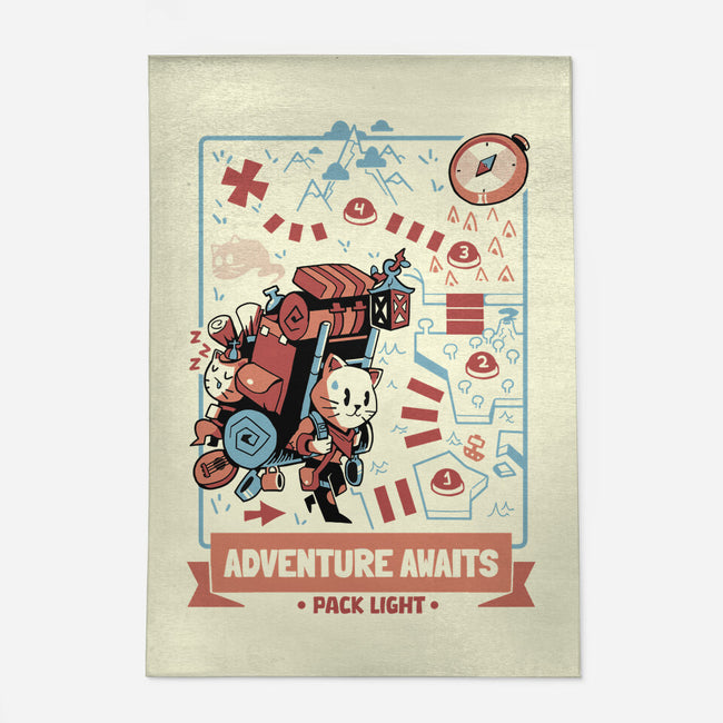 Adventure Awaits Pack Light-None-Indoor-Rug-Heyra Vieira