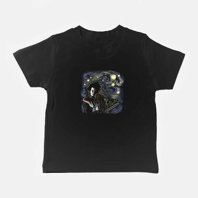 Starry Scissorhands-Baby-Basic-Tee-zascanauta