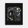 Starry Scissorhands-None-Stretched-Canvas-zascanauta