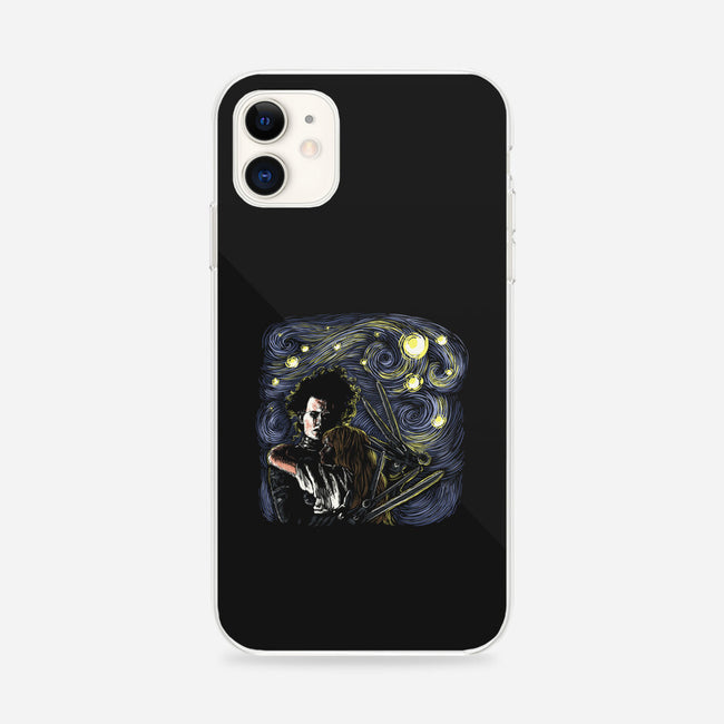 Starry Scissorhands-iPhone-Snap-Phone Case-zascanauta