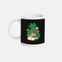 Saiyan Maneki Neko-None-Mug-Drinkware-ellr