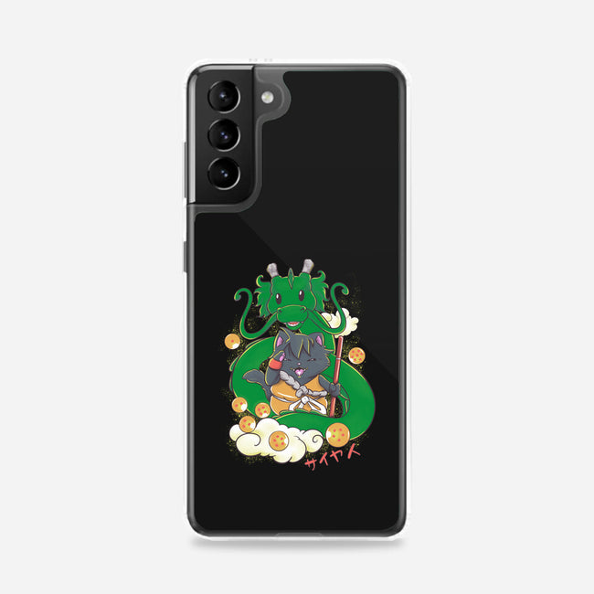 Saiyan Maneki Neko-Samsung-Snap-Phone Case-ellr