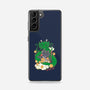 Saiyan Maneki Neko-Samsung-Snap-Phone Case-ellr