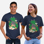 Saiyan Maneki Neko-Unisex-Basic-Tee-ellr