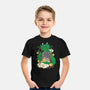 Saiyan Maneki Neko-Youth-Basic-Tee-ellr