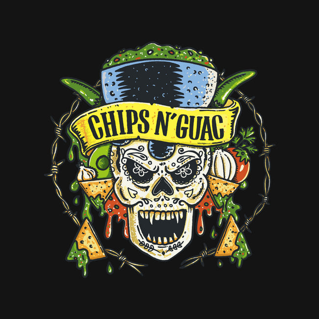 Chips N Guac-None-Non-Removable Cover w Insert-Throw Pillow-Wenceslao A Romero