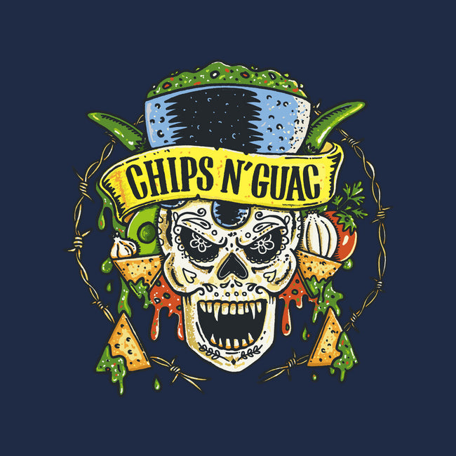 Chips N Guac-Womens-Fitted-Tee-Wenceslao A Romero