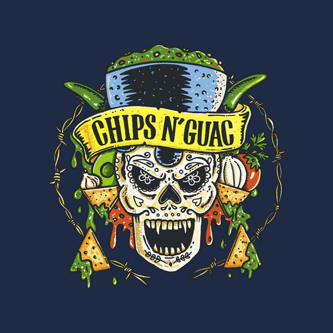 Chips N Guac-None-Removable Cover w Insert-Throw Pillow-Wenceslao A Romero