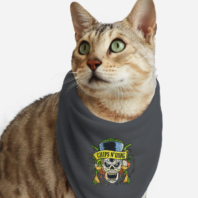 Chips N Guac-Cat-Bandana-Pet Collar-Wenceslao A Romero