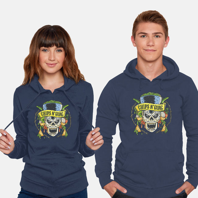 Chips N Guac-Unisex-Pullover-Sweatshirt-Wenceslao A Romero