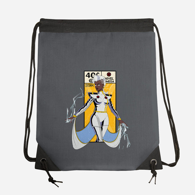 The Fury Of The Storm-None-Drawstring-Bag-AqueleJutsu