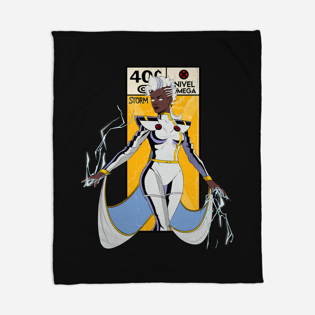 The Fury Of The Storm-None-Fleece-Blanket-AqueleJutsu