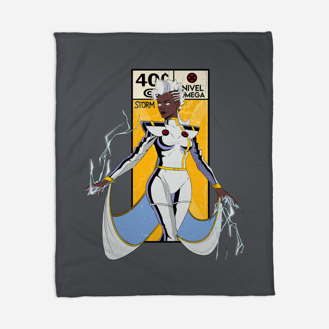 The Fury Of The Storm-None-Fleece-Blanket-AqueleJutsu