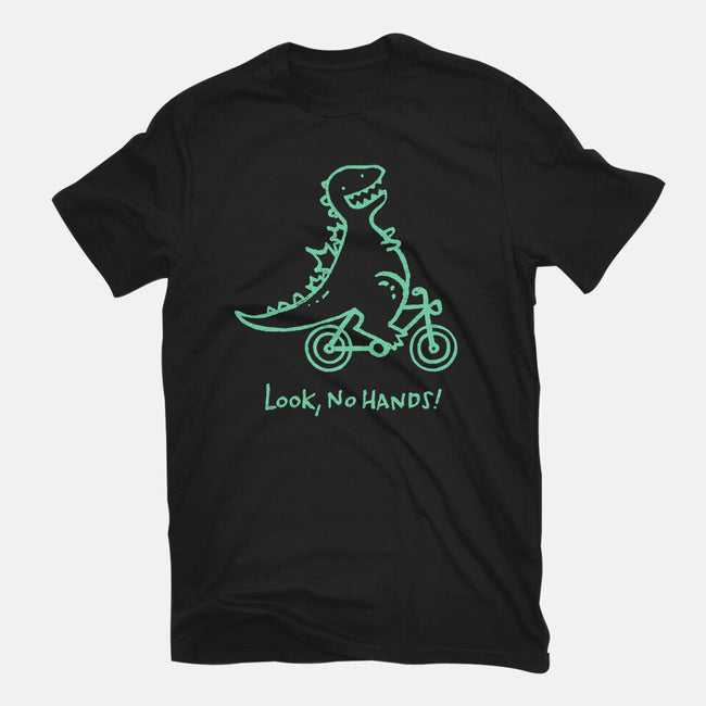 Look No Hands-Unisex-Basic-Tee-Wenceslao A Romero