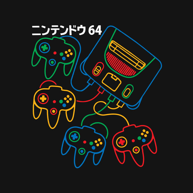 Retro N64-None-Outdoor-Rug-dalethesk8er